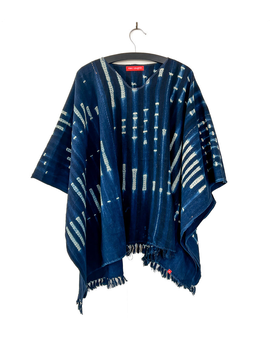 The Indigo Poncho