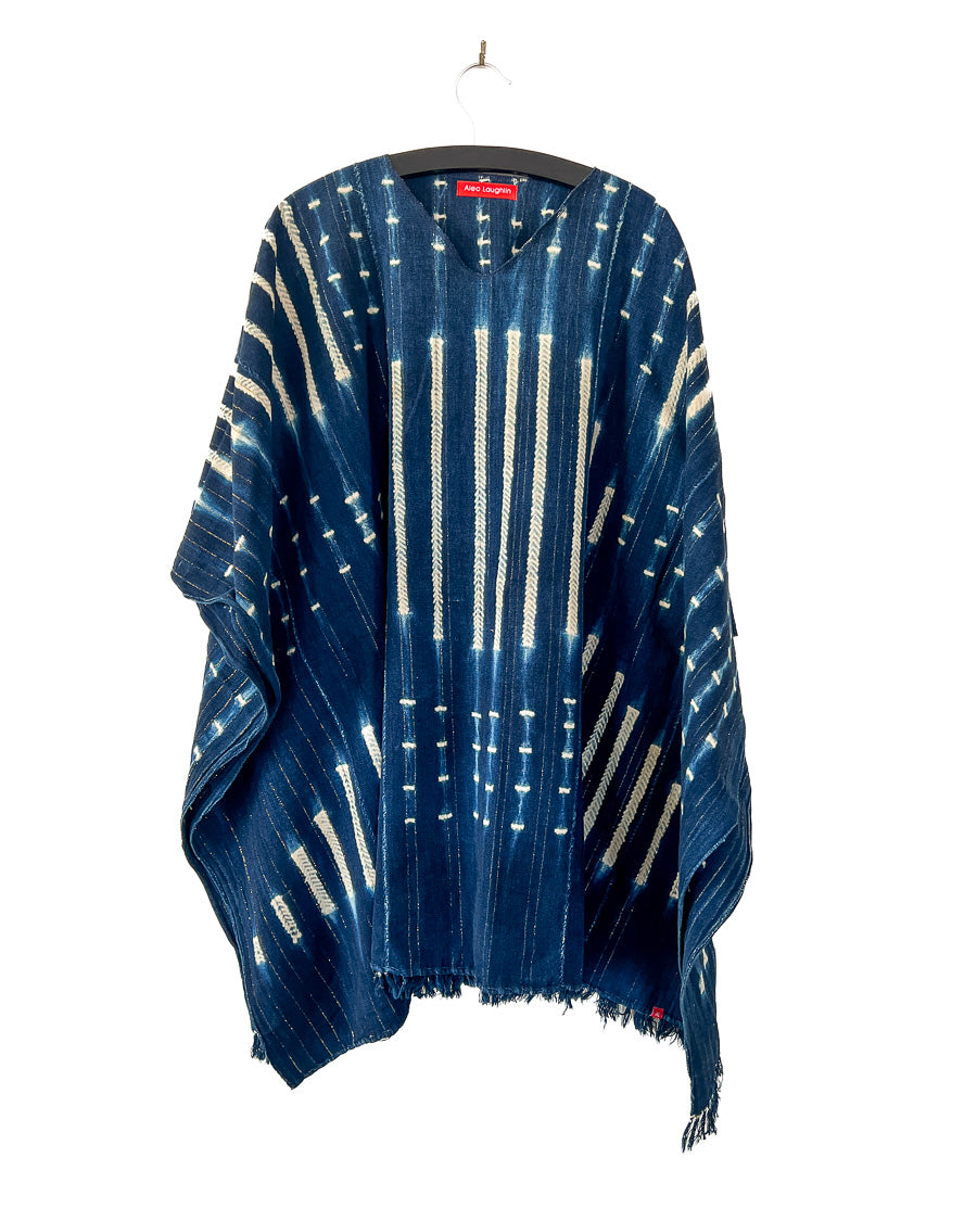 The Indigo Poncho