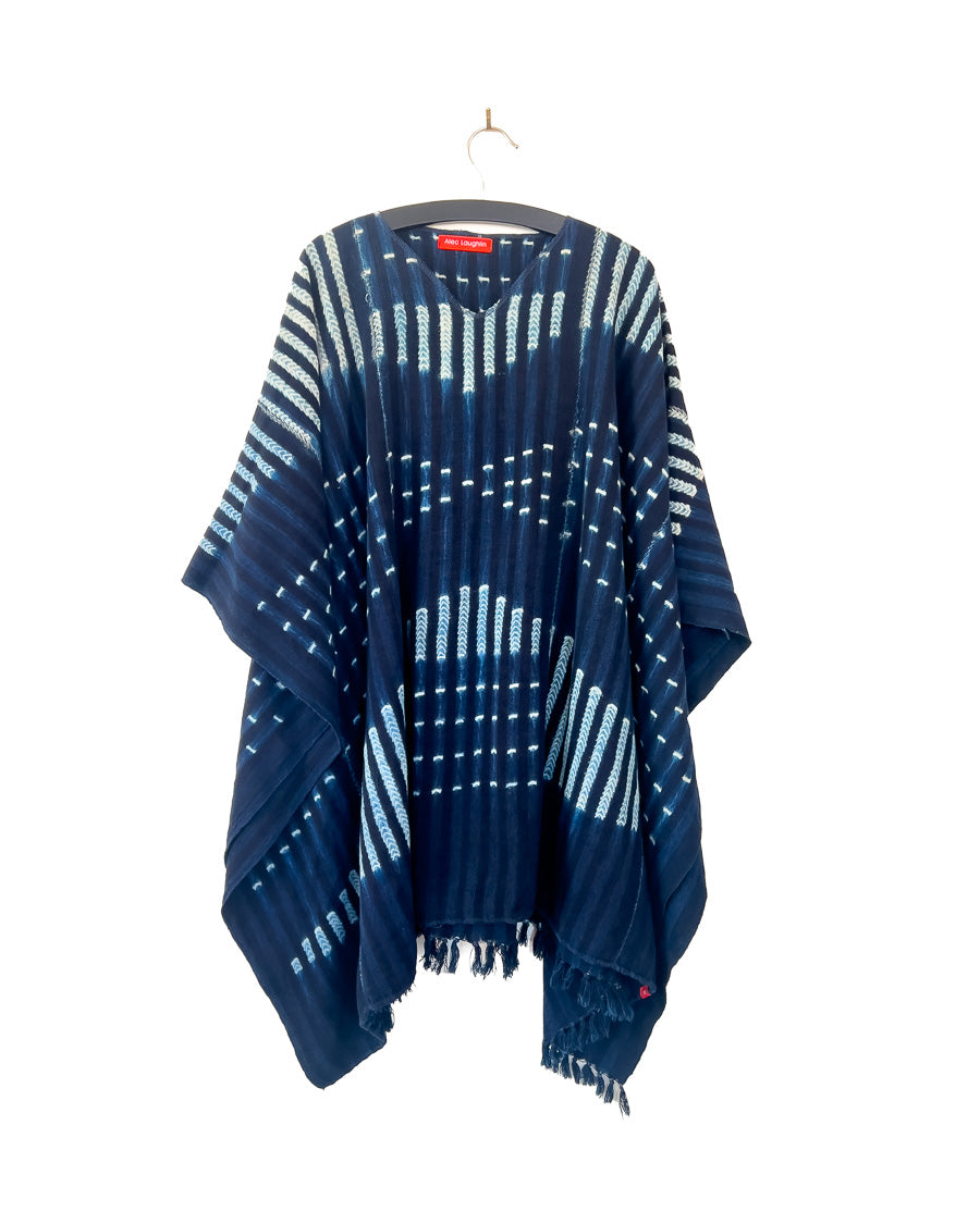 The Indigo Poncho