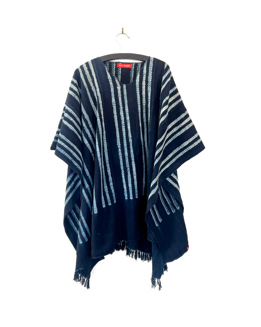 The Indigo Poncho