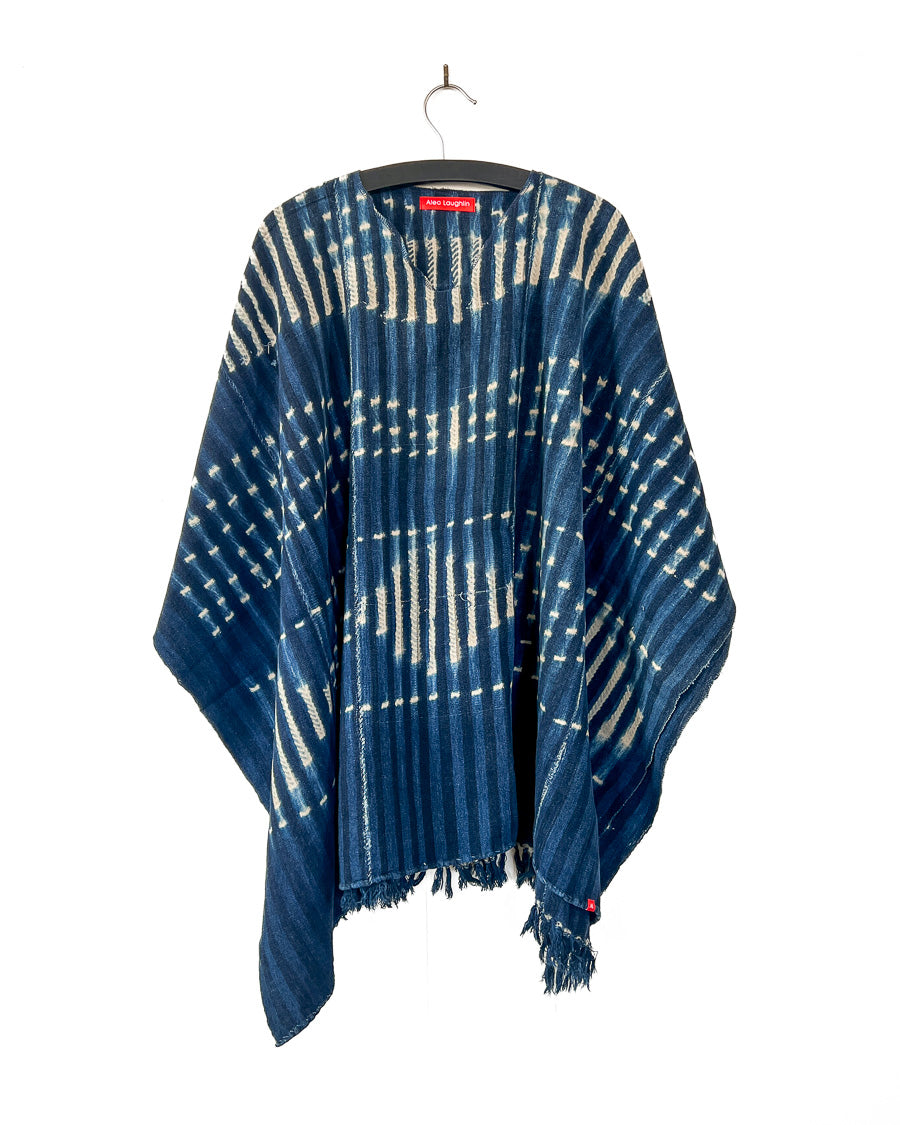 The Indigo Poncho