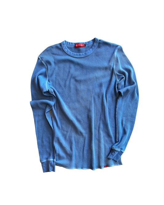 Light Blue Long Sleeve Thermal Crew