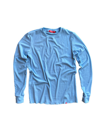 The Long Sleeve Ribbed Tencel Crew ♔
