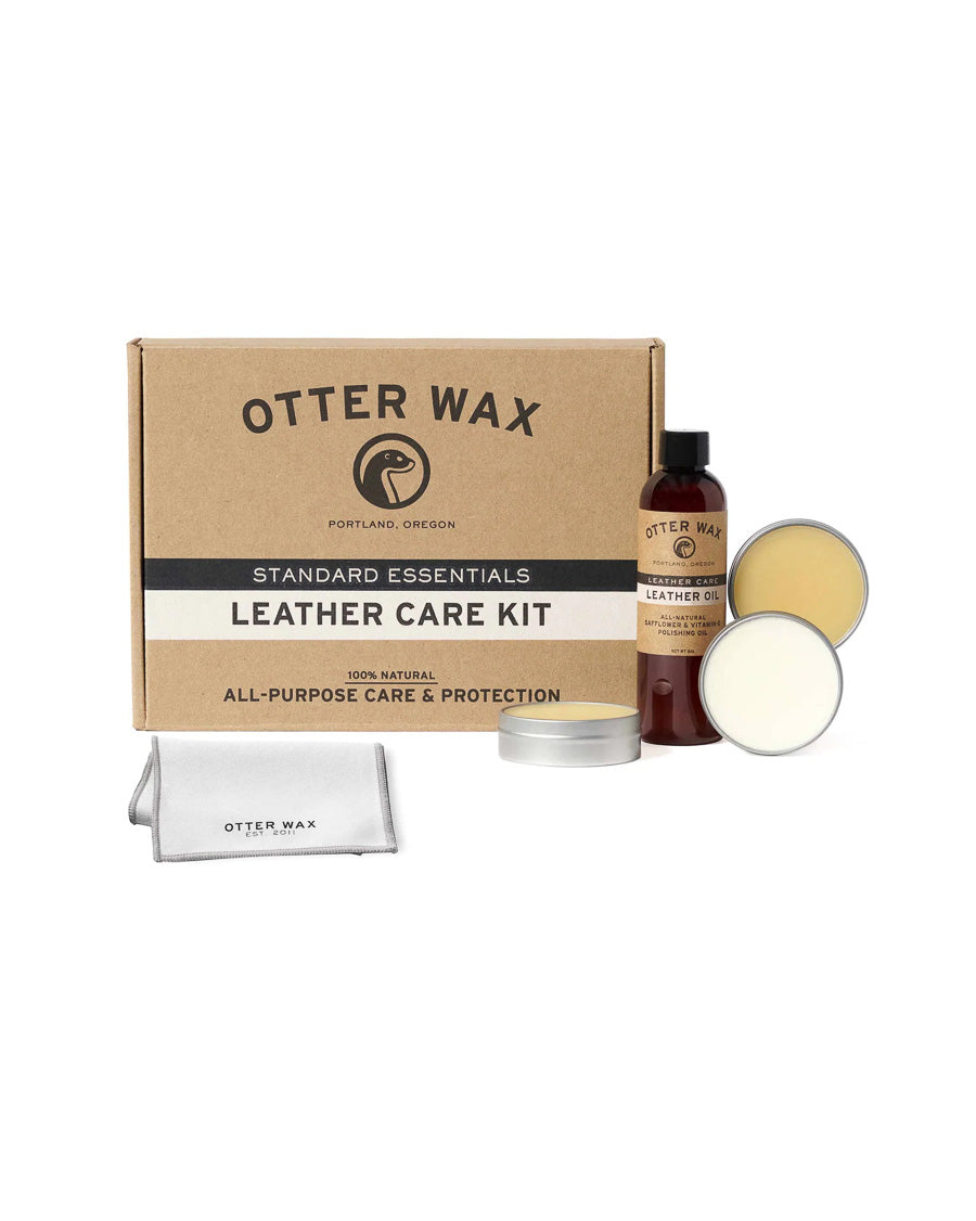 STANDARD ESSENTIALS LEATHER CARE KIT – LAUGHLIN MERCANTILE