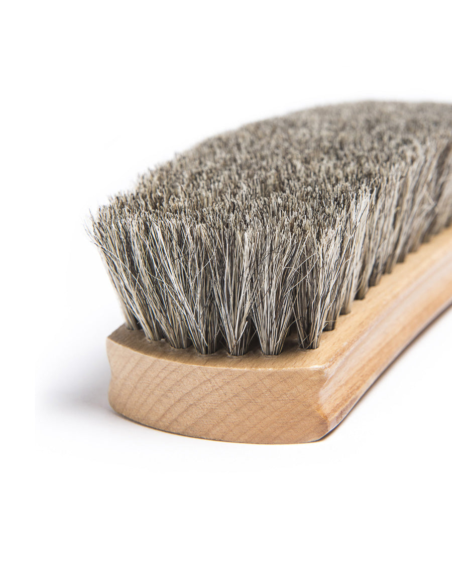 Premium Horsehair Shoe Brush