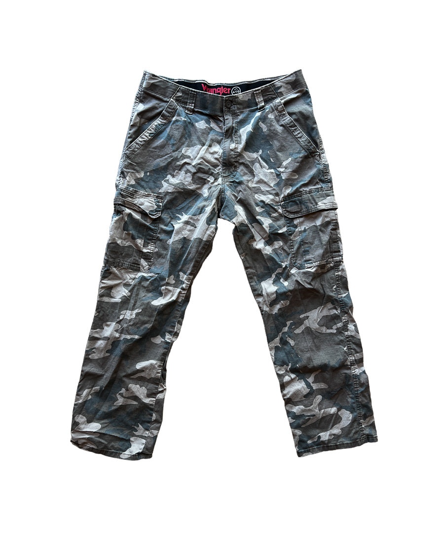 Light Camo 34x30 Mens Wrangler Cargo Pants