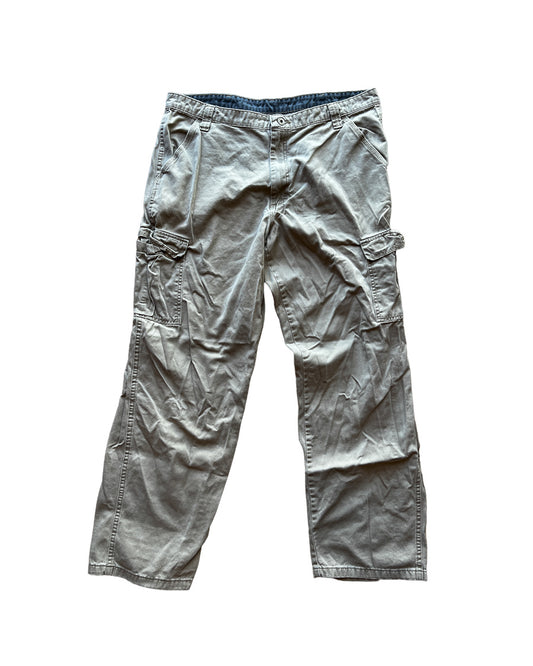 Khaki 36x32 Mens Wrangler Cargo Pants