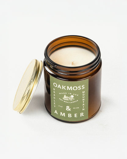 Oak Moss & Amber Candle