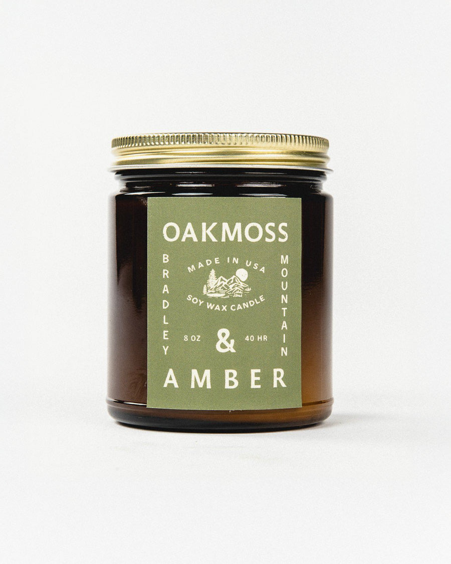 Oak Moss & Amber Candle