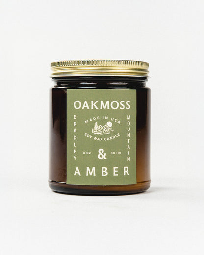 Oak Moss & Amber Candle