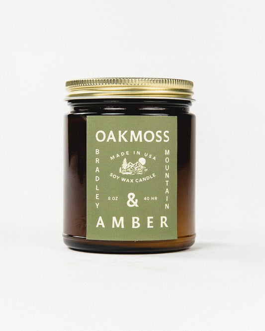 Oak Moss & Amber Candle