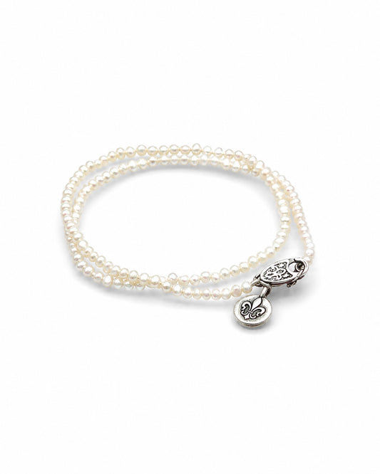 White Pearl Choker