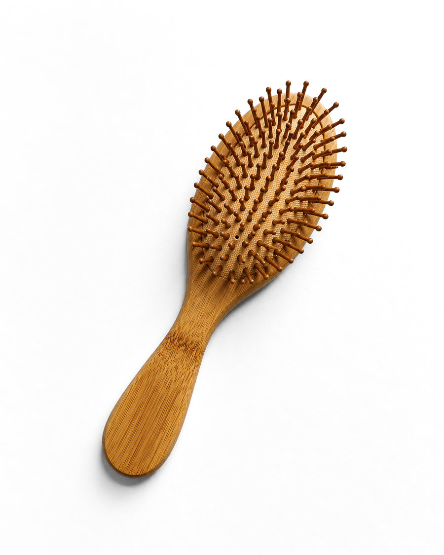 Bamboo Paddle Detangling Hairbrush