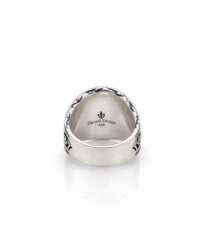 Double Squash Blossom Sterling Silver Ring