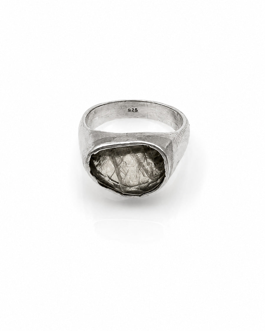 Faceted Moonstone Ring