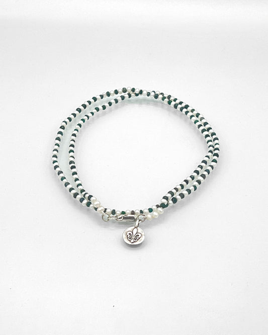 Pearl and Emerald Necklace
