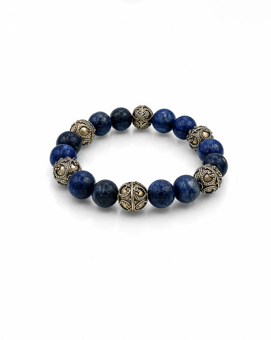 Kyanite Bead Bracelet