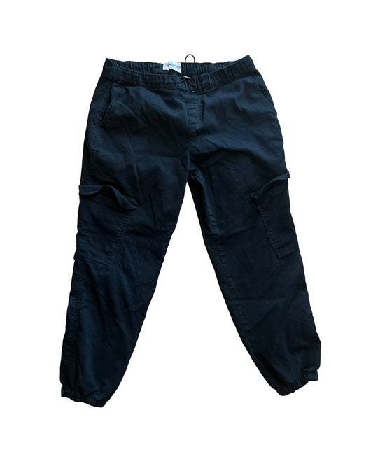 Black Large No Boundaries Cargo Jogger