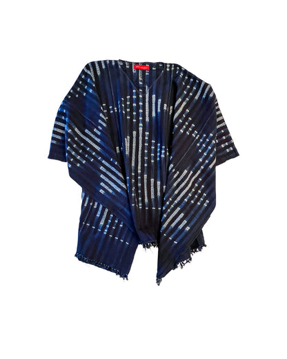 The Indigo Poncho
