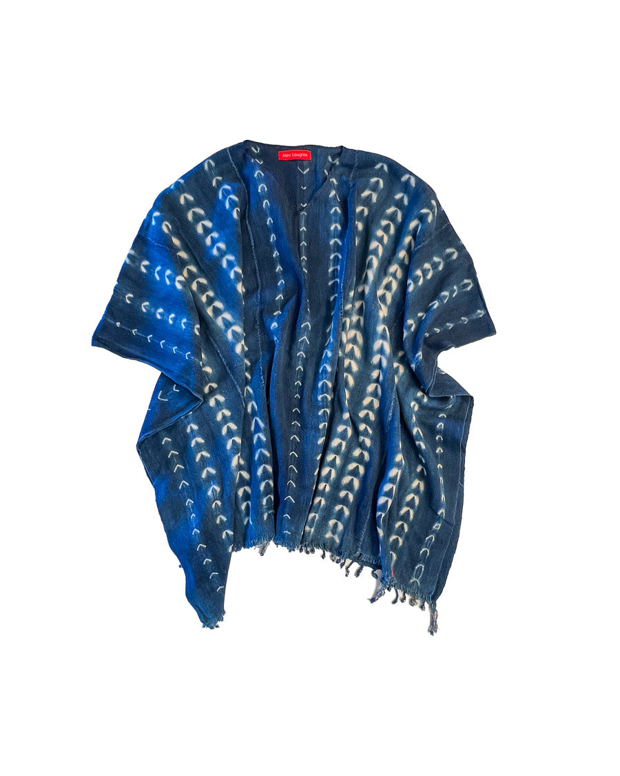 The Indigo Poncho