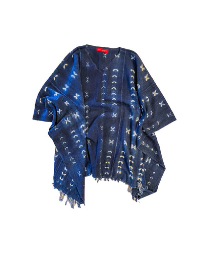 The Indigo Poncho