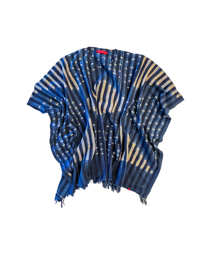 The Indigo Poncho