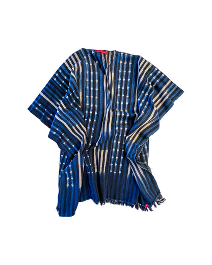 The Indigo Poncho