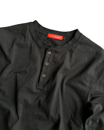 The Winter-Weight Long Sleeve Cotton Henley