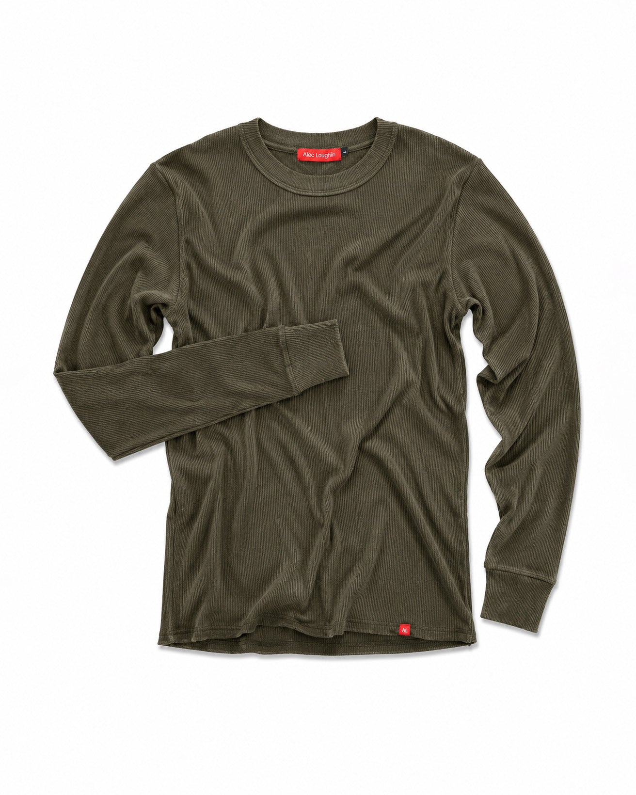 The Long Sleeve Ribbed Tencel Crew ⚘