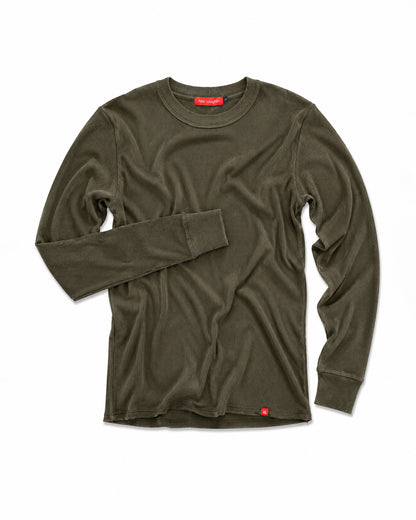 The Long Sleeve Ribbed Tencel Crew ⚘