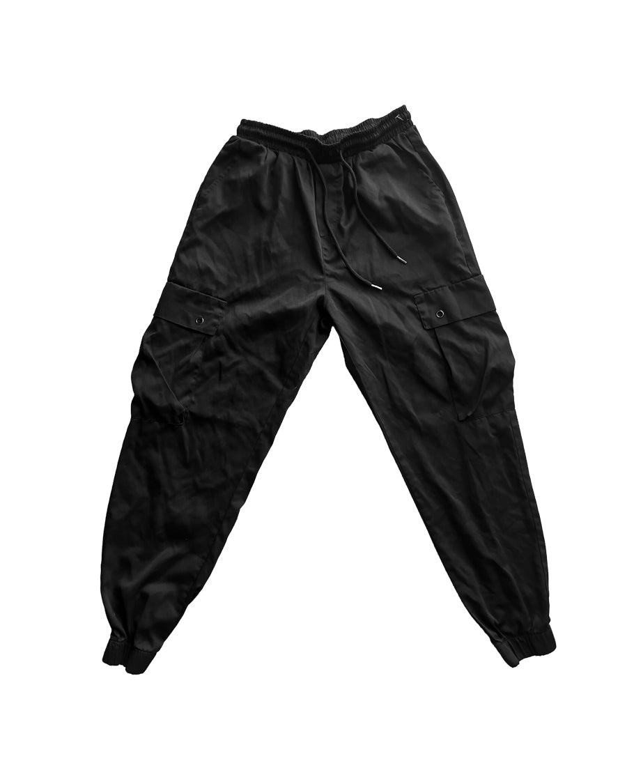 Black Medium Manfinity Cargo Jogger