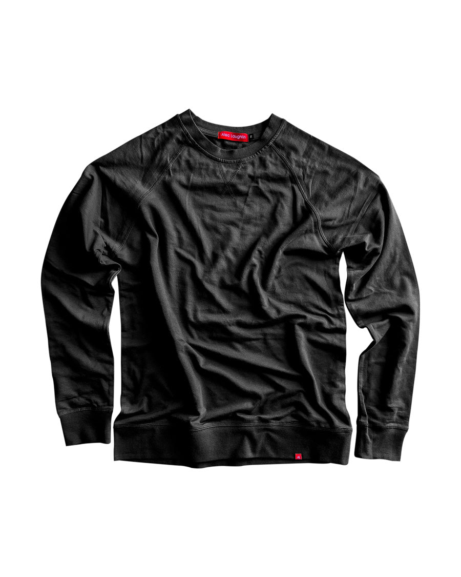 The Welterweight Micro-Terry Long Sleeve Raglan Crew