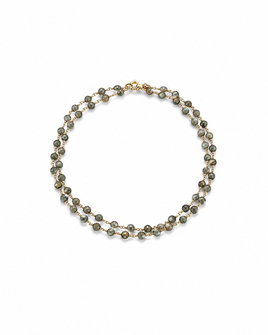 Pyrite and Sterling Silver Necklace