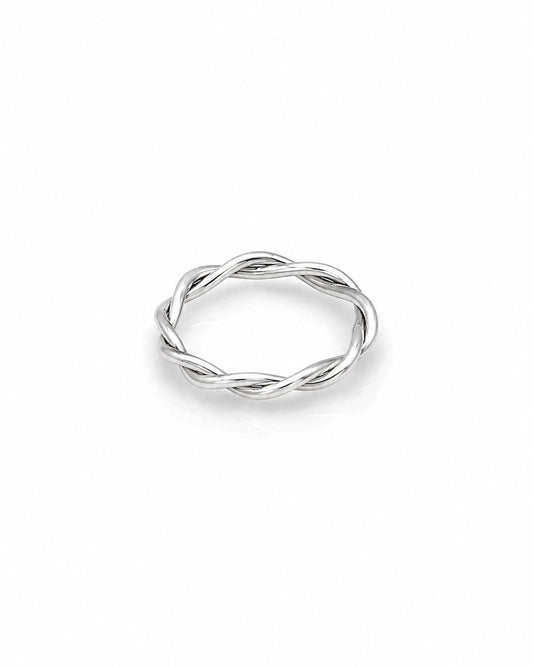 Silver Twist Rings