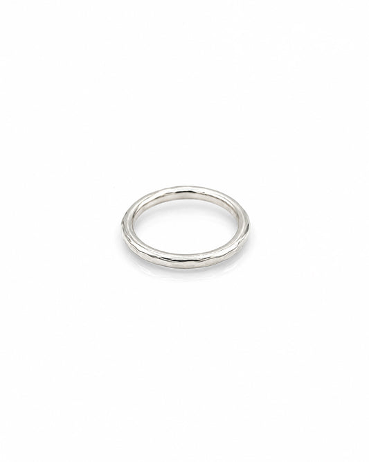 Simple Stackable Silver Rings
