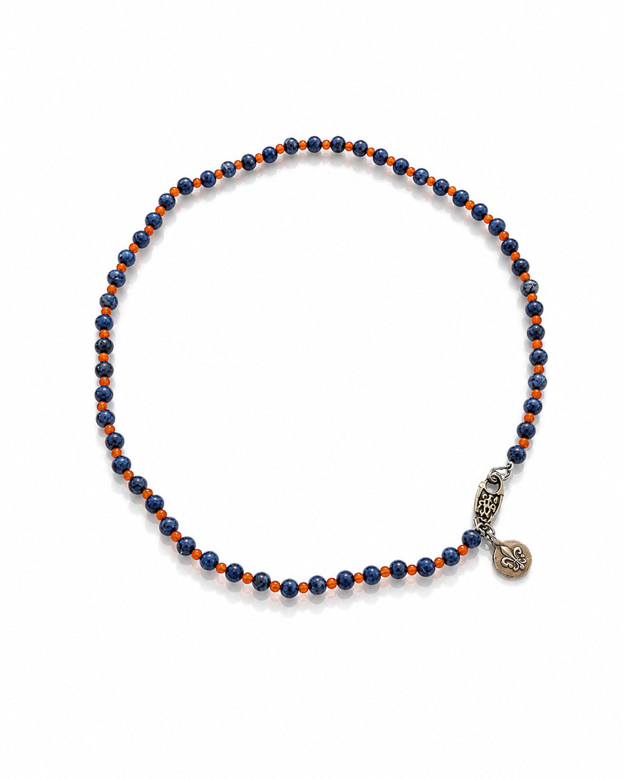 Sodalite and Quartz Necklace