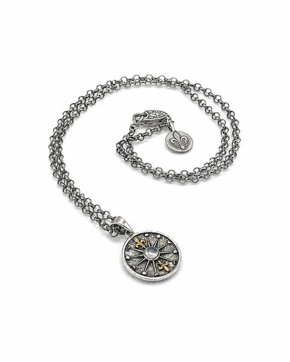 Sun and Moon Pendant Necklace