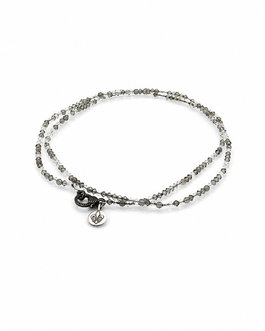 Swarovski Crystal & Labradorite Bead Necklace