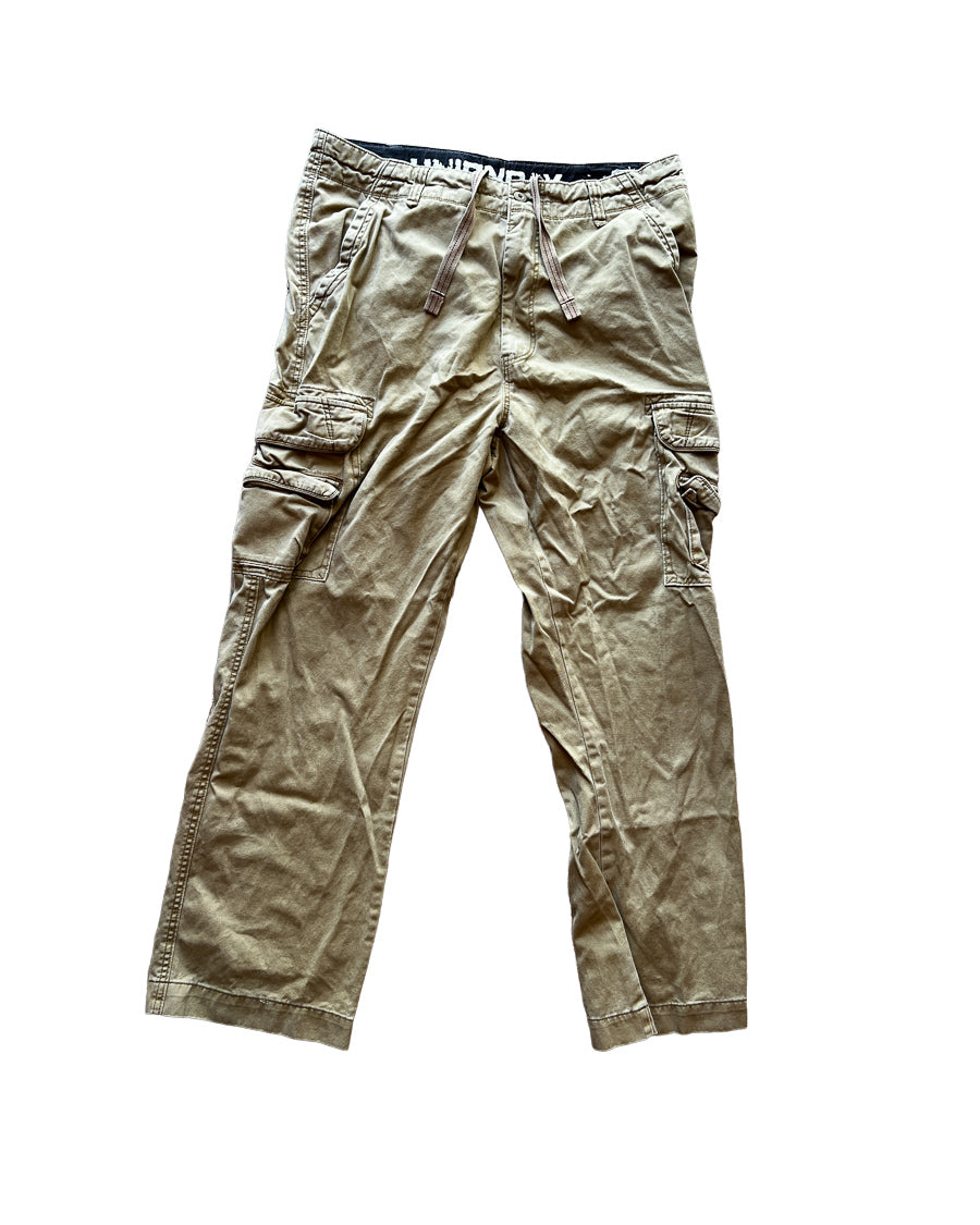 Khaki 38x32 Mens Union Bay Cargo Pants