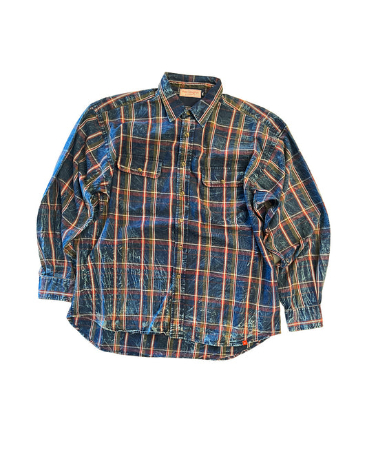 The Vintage Long-Sleeve Flannel №73 (2XL)