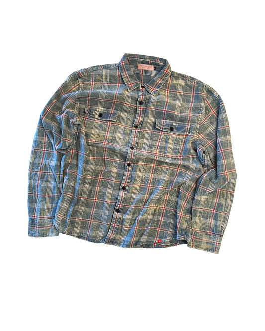 The Vintage Long-Sleeve Flannel №77 (XL)