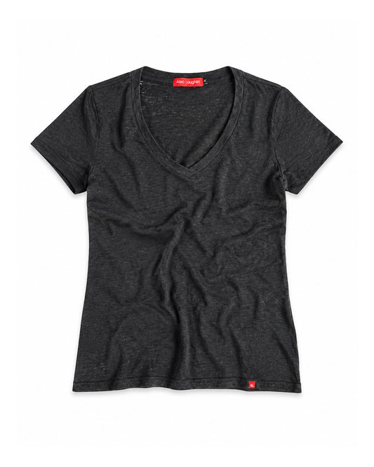 The Women's V-Neck Hemp Tee ⚘