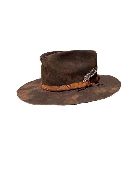 Brown Felt Fedora