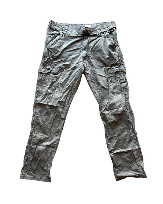 Khaki 38x34 Mens Wrangler Cargo Pants