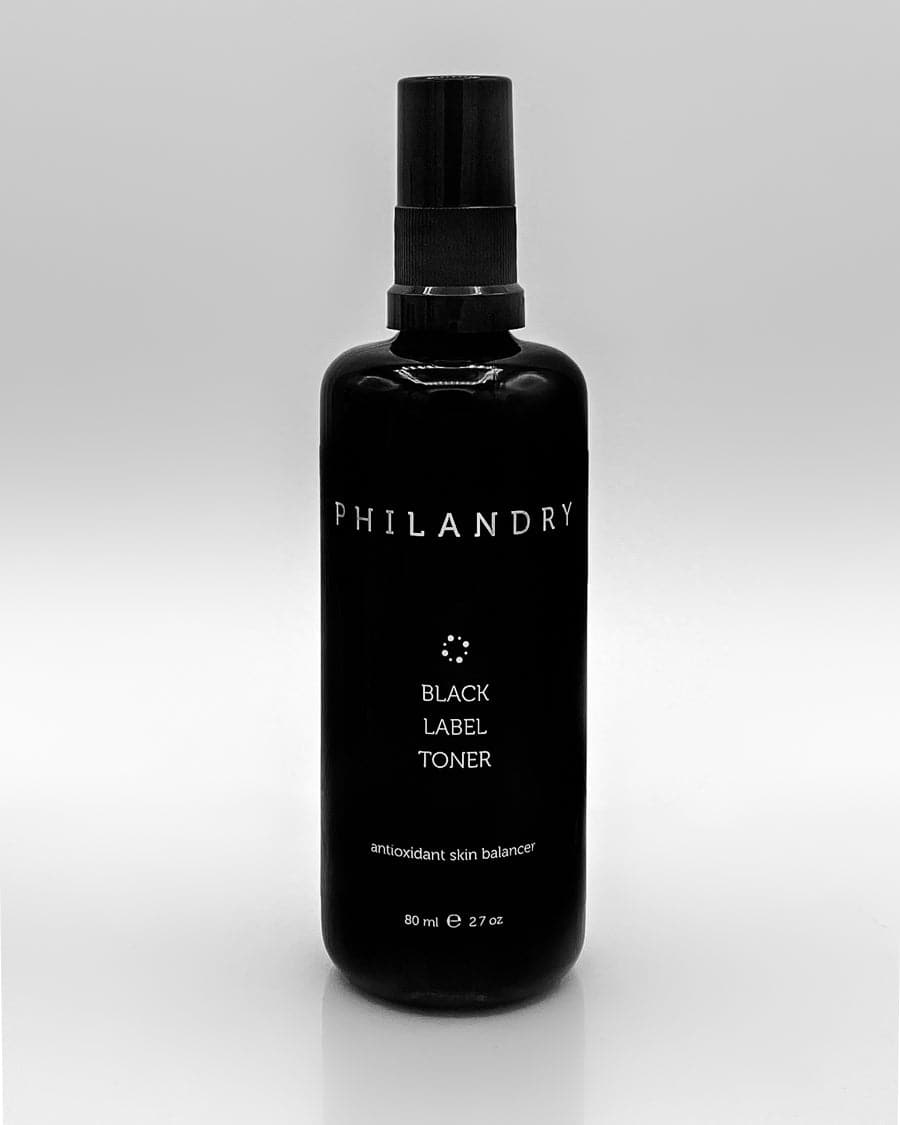 Black Label Facial Toner - Willo Bark and Edelweiss Antioxidant - PHILANDRY