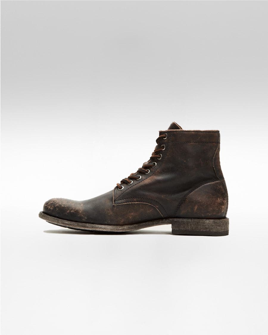 Frye bowery lace up stonewash best sale