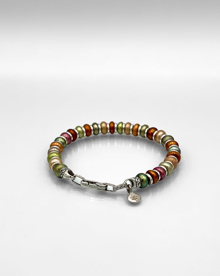 Multi-Colored Freshwater Pearl Bracelet
