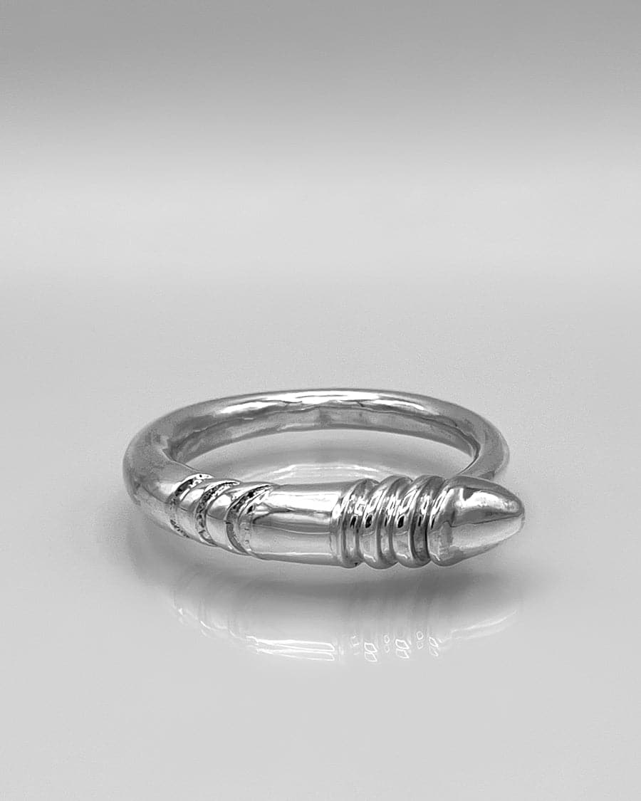Sterling Silver Luxury Cock Ring - Exquisite Design and Elegance