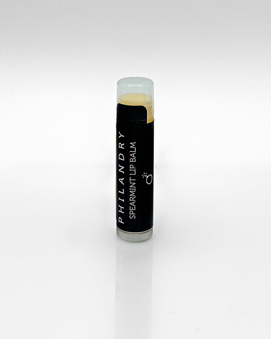 Organic Vegan Spearmint Lip Balm - Natural and Nourishing Lip Care - PHILANDRY