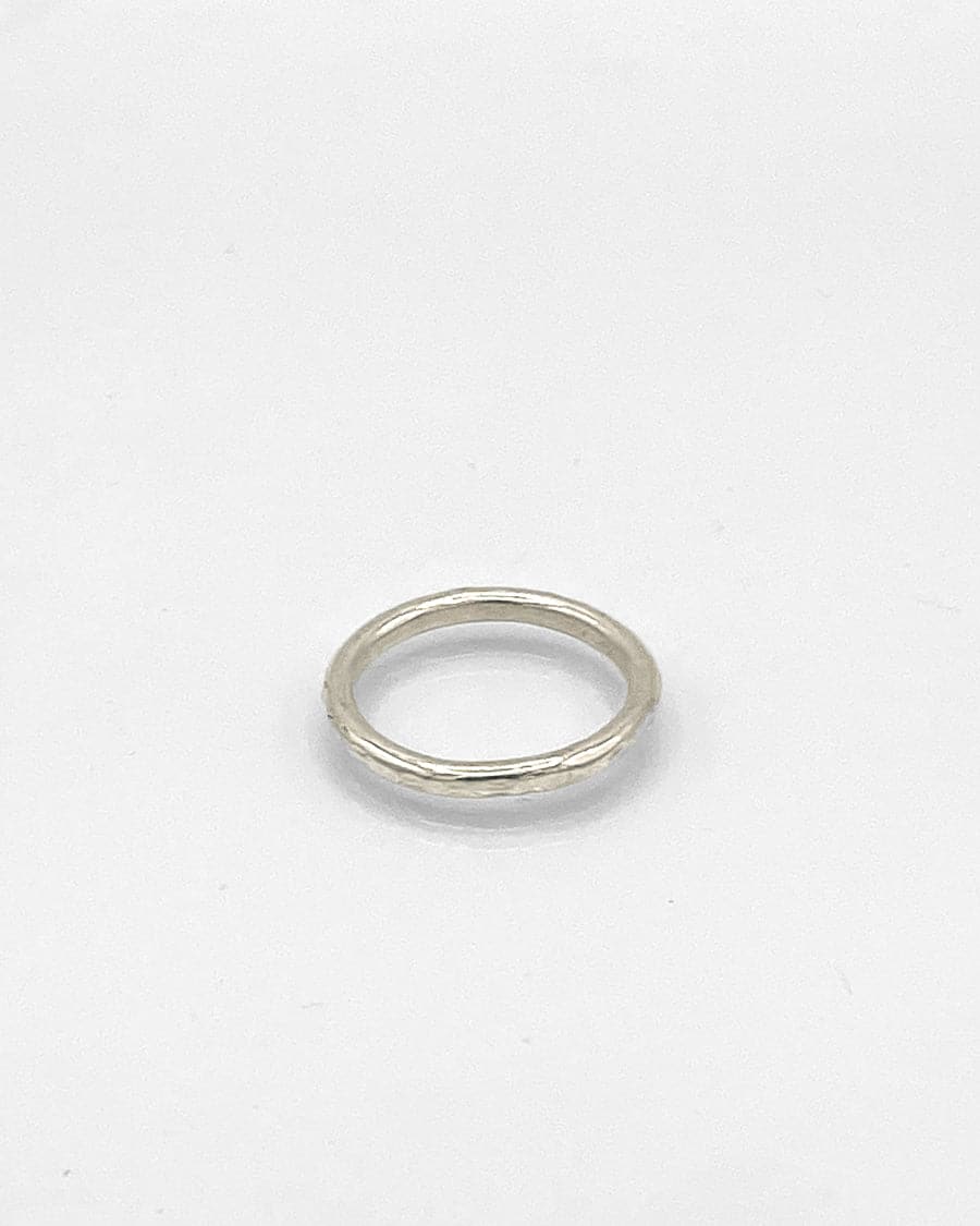 Simple Stackable Silver Rings